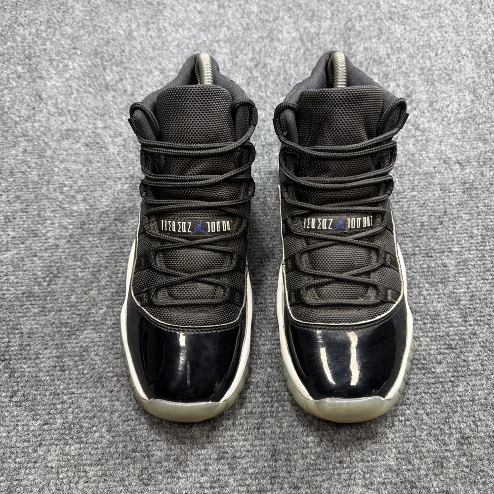 Nike Air Jordan 11 Retro Space Jam Size 5Y GS  378038-003 Black OG Youth 2016